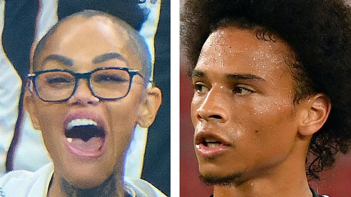 Candice Brook, Leroy Sane - Foto: IMAGO / ActionPictures, IMAGO / Sven Simon