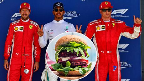 Formel-1-Star investiert in Veggie-Burger-Kette (Collage) - Foto: Getty Images/ANDREJ ISAKOVIC, iStock/Roxiller