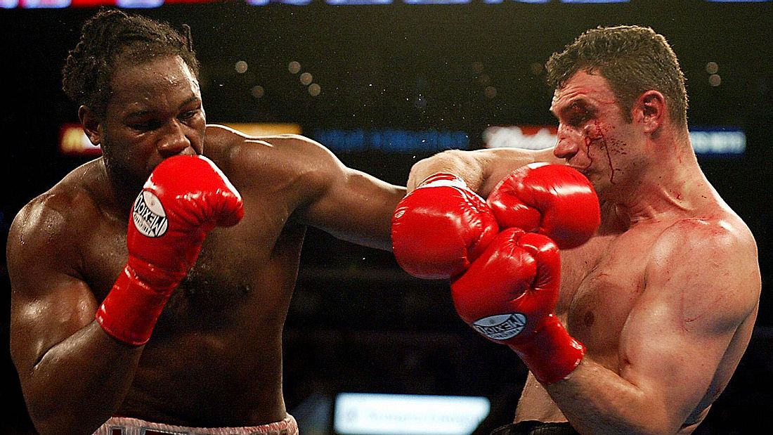 Boxkampf: Lennox Lewis vs. Vitali Klitschko Boxkampf: Lennox Lewis vs. Vitali Klitschko