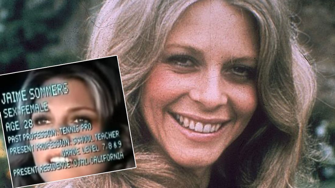 Lindsay Wagner war Die Sieben-Millionen-Dollar-Frau (Collage). Lindsay Wagner war Die Sieben-Millionen-Dollar-Frau (Collage).