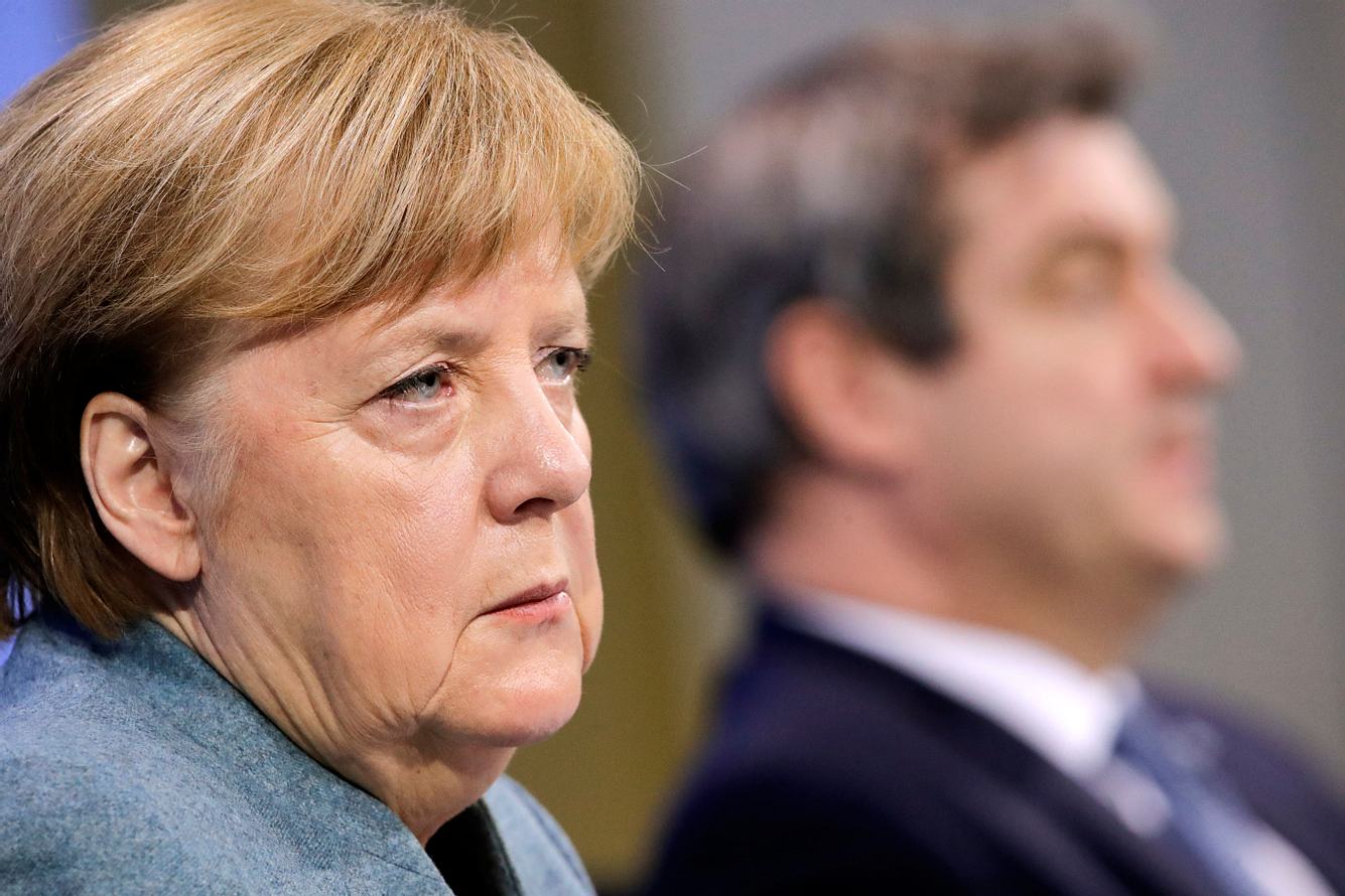 Lockdown-Ende: Erstes Datum für große Öffnung im Gespräch Angela Merkel, Markus Söder