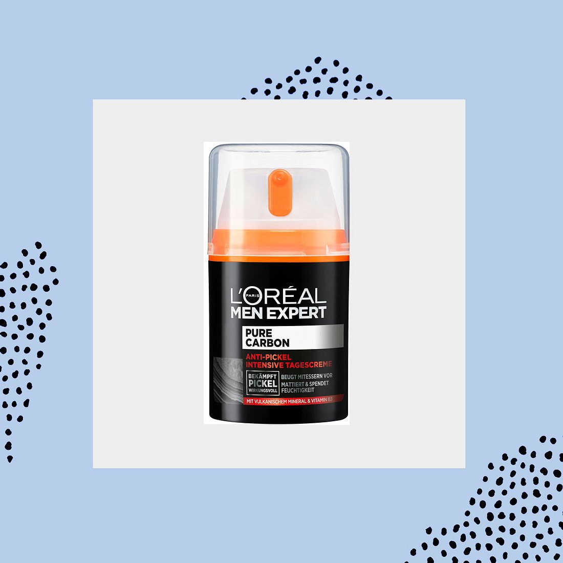 Pure Carbon Anti-Pickel Feuchtigkeitscreme von L'Oréal Men Expert Pure Carbon Anti-Pickel Feuchtigkeitscreme von L'Oréal Men Expert