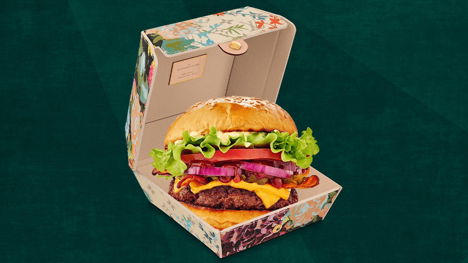 Louis vuitton discount burger box