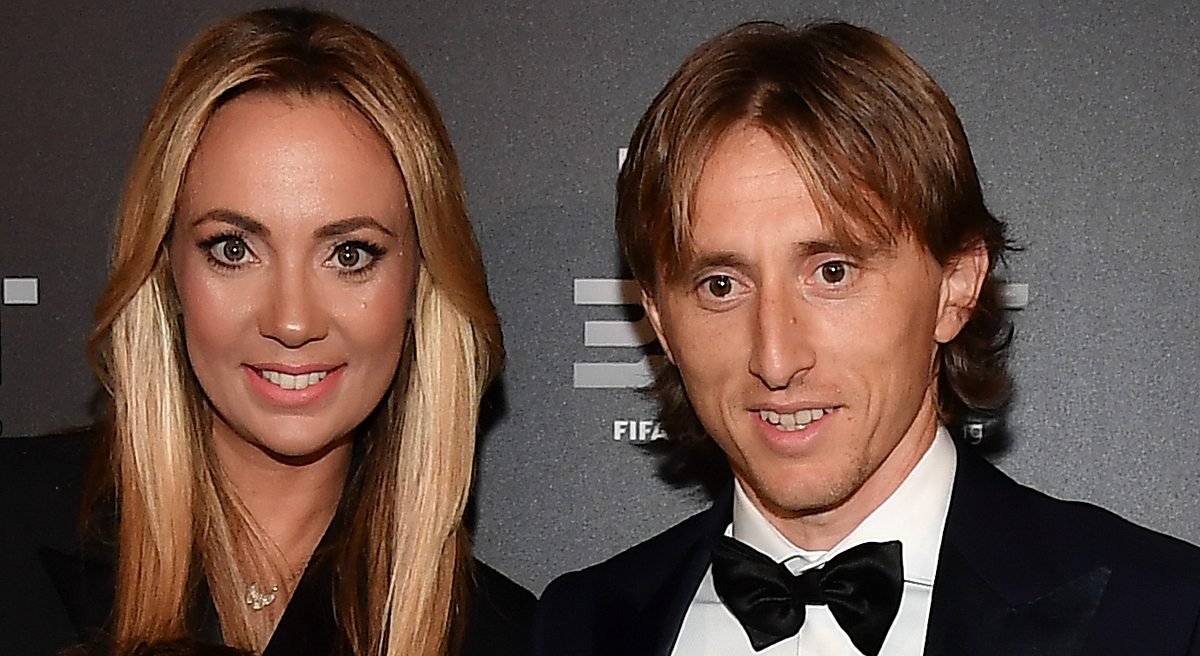 Luka Modric und Ehefrau Vanja Bosnic