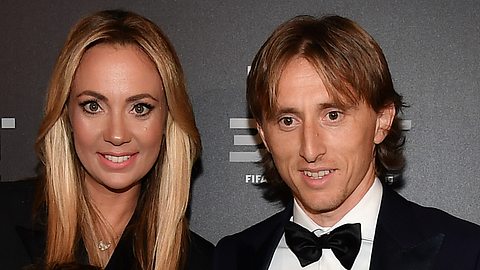 Luka Modric und Ehefrau Vanja Bosnic - Foto: Getty Images / TIZIANA FABI