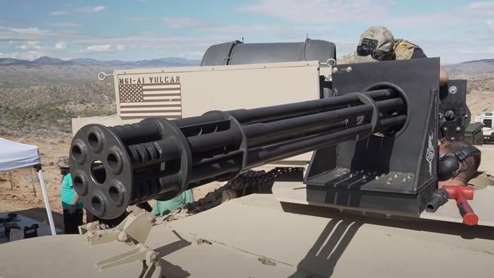 M61 Vulcan Cannon - Foto: YouTube / Gunscom
