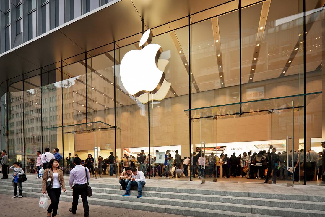 macOS Corona: Apple macht dicht Außenansicht eines Apple Stores