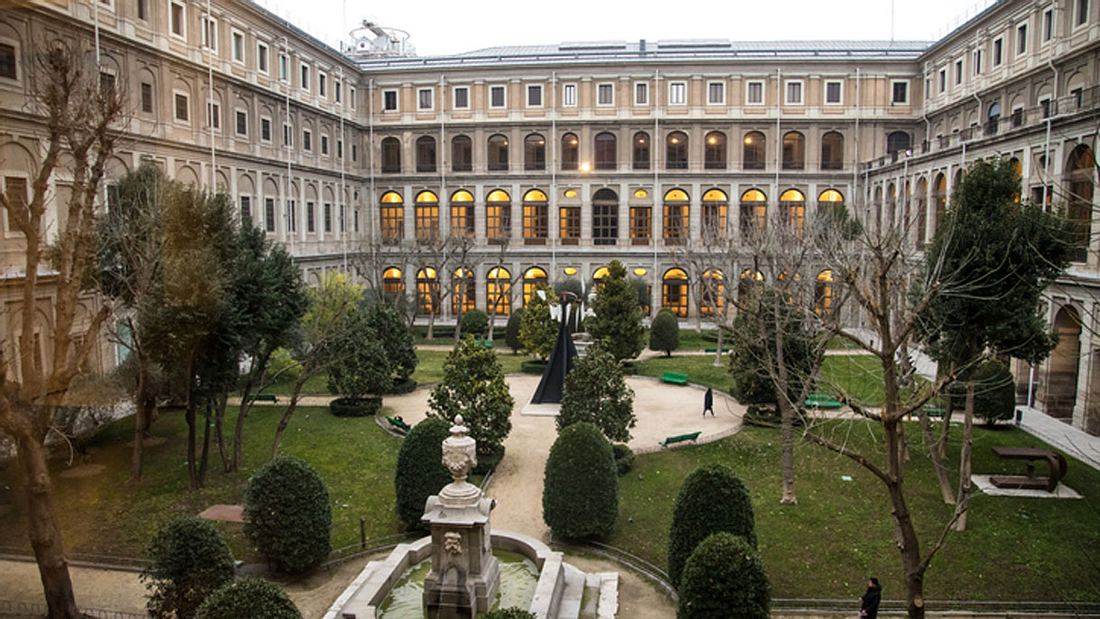 Das Reina-Sofia-Museum auf der Kunstmeile in Madrid Das Reina-Sofia-Museum auf der Kunstmeile in Madrid