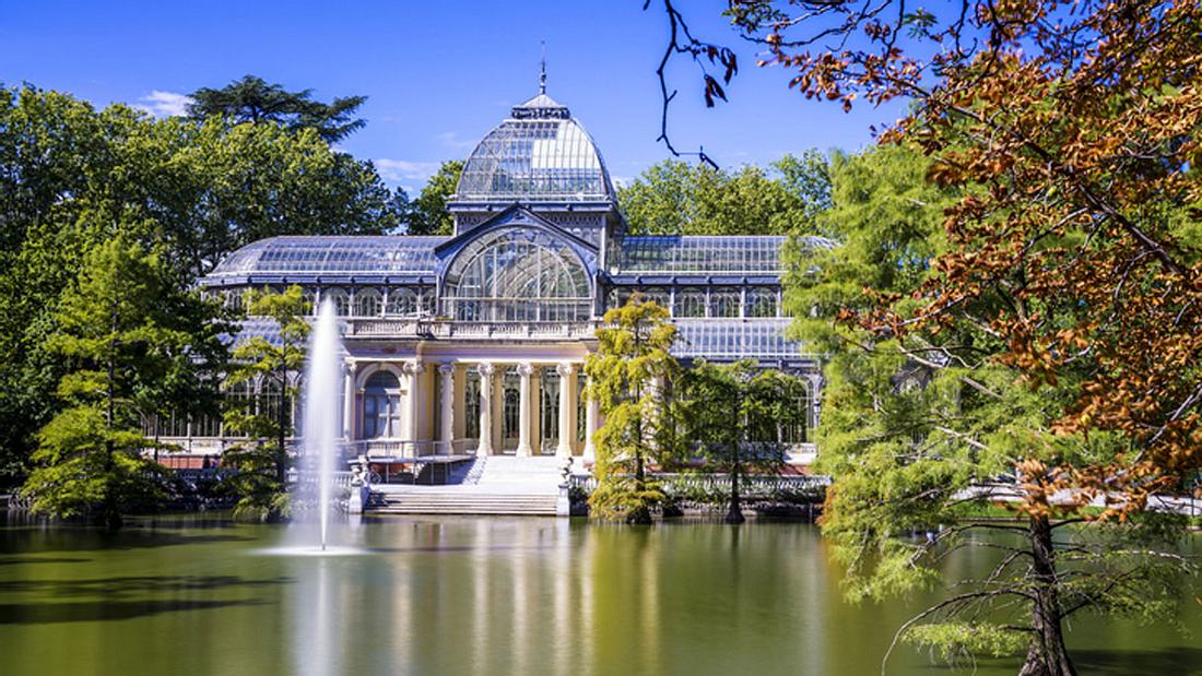Der Retiro-Park in Madrid Der Retiro-Park in Madrid