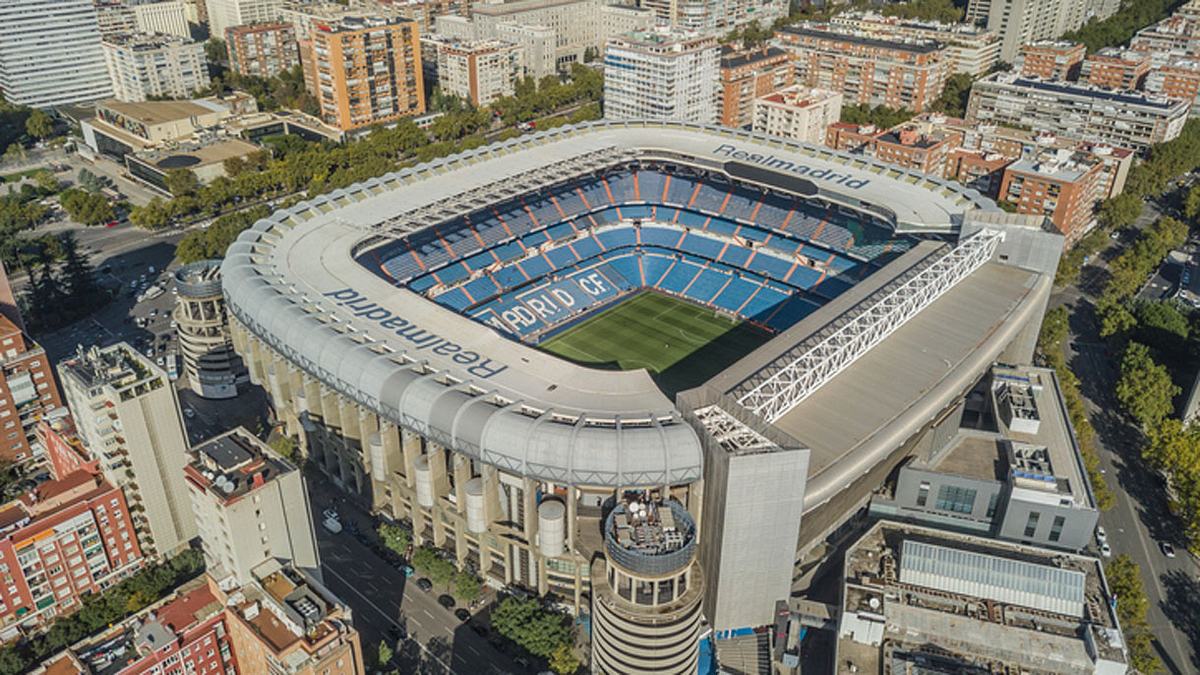 Stadion Santiago Bernabéu in Madrid