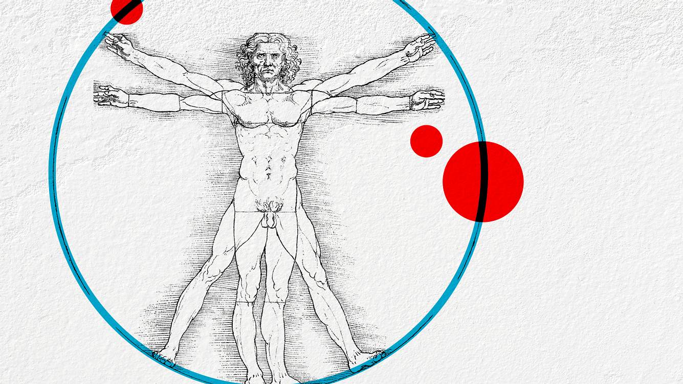 Integrative Medizin - was steckt dahinter? Experte Dr. Betz klärt auf Vitruvianischer Mensch von Leonardo da Vinci