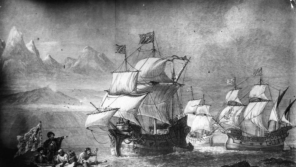 Magellan auf dem Weg, die Welt zu umrunden - Foto: Getty Images / Hulton Archive