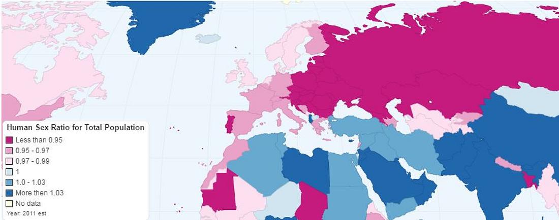 Info Grafik Das Weltweite Geschlechterverhaltnis Im Uberblick Mannersache