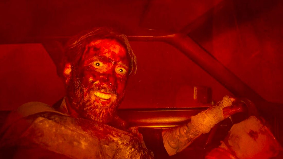 Nicolas Cage in Mandy Nicolas Cage in Mandy