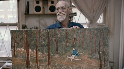 David Huggins und seine Kunst - Foto: Vimeo / Brad Abrahams