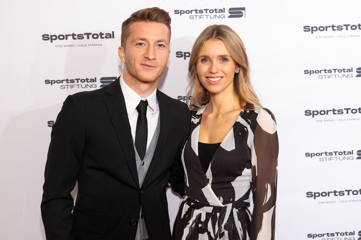 Marco Reus mit Ehefrau Scarlett Gartmann