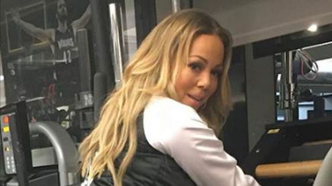 Für Instagram: Mariah Carey posiert in sexy Dessous im Fitness-Studio