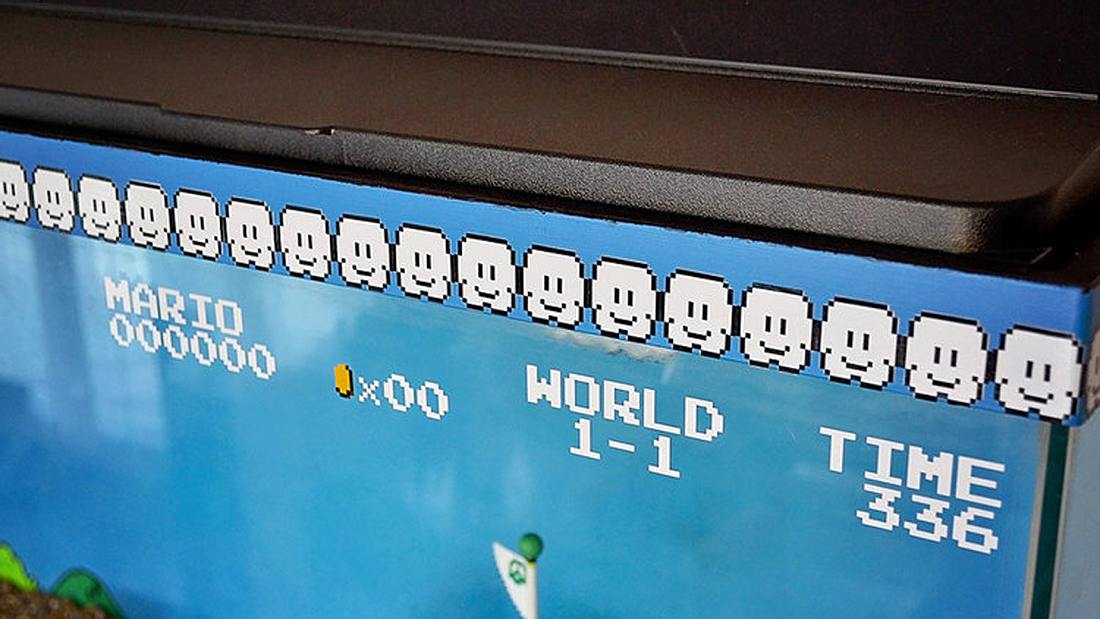 Das Super-Mario-Aquarium von Grafikdesignerin Kelsey Kronmiller