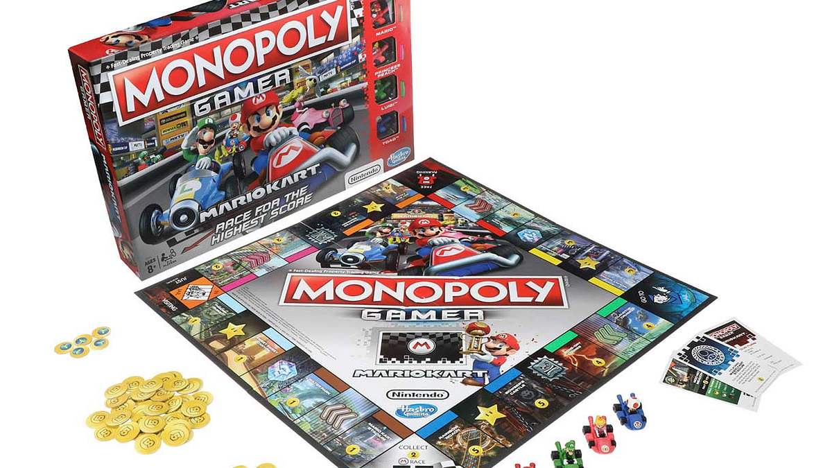 Monopoly gibt's jetzt in der Super-Mario-Edition