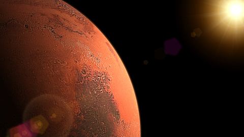 Mars, der rote Planet - Foto: iStock / brightstars