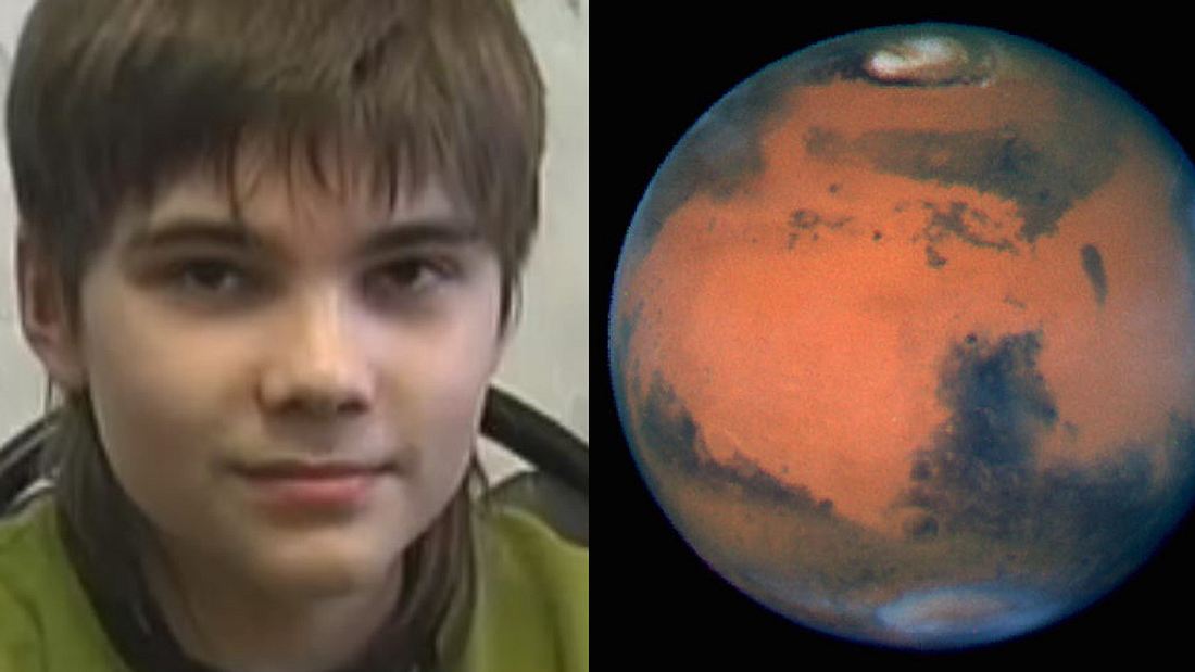 Boris Kipriyanovich ist der Mars-Junge