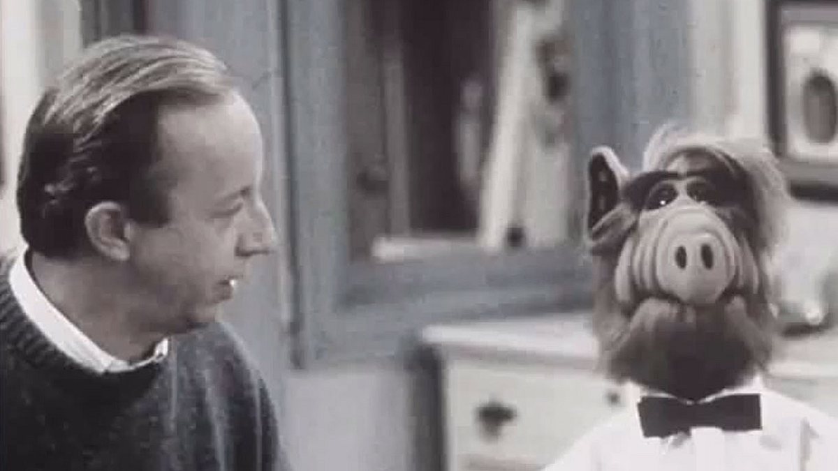 Max Wright (†) als Willie Tanner in Alf.