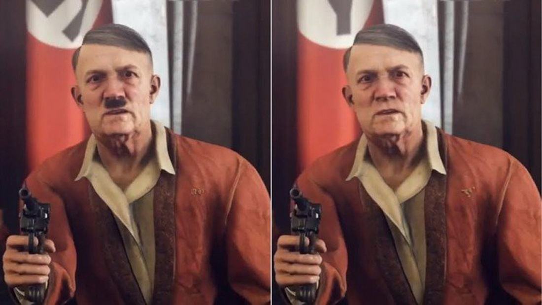 Hitler zensiert ohne Bart Hitler zensiert ohne Bart