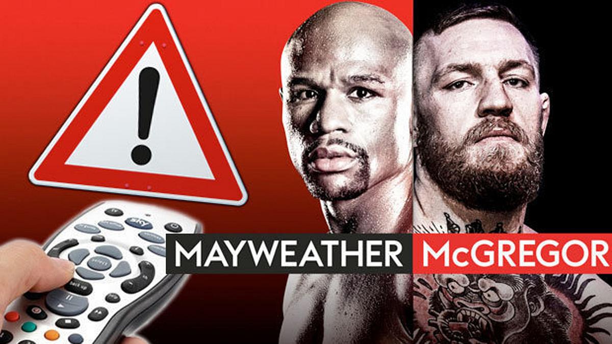 Mayweather vs. McGregor: Wer den Mega-Fight illegal gestreamt hat, drohen rechtliche Konsequenzen