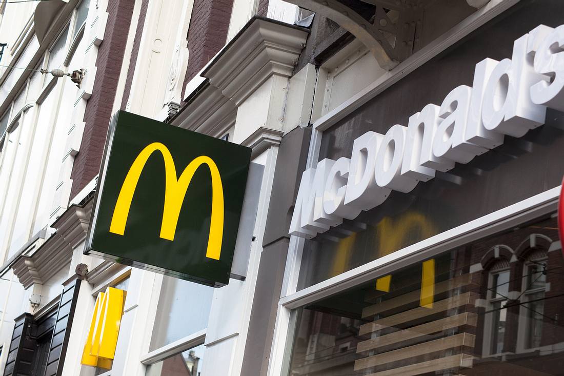 McDonald's kündigt veganen Burger an McDonalds-Filiale