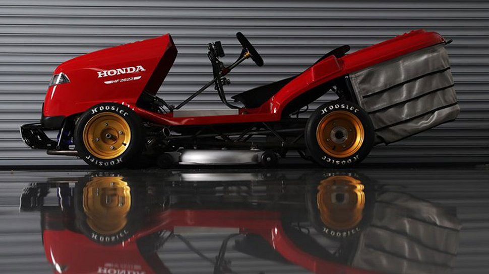 Honda Mean Mower V2: Der schnellste Rasenmäher der Welt - Foto: Honda
