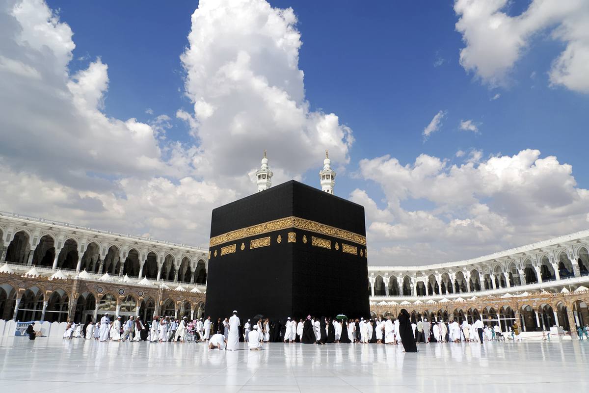 Die Kaaba in Mekka