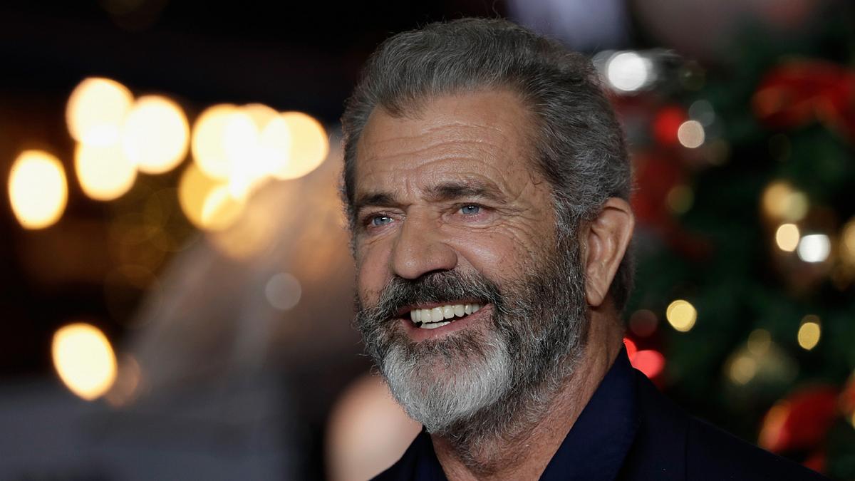 Mel Gibson trägt den Kinn- zum Vollbart