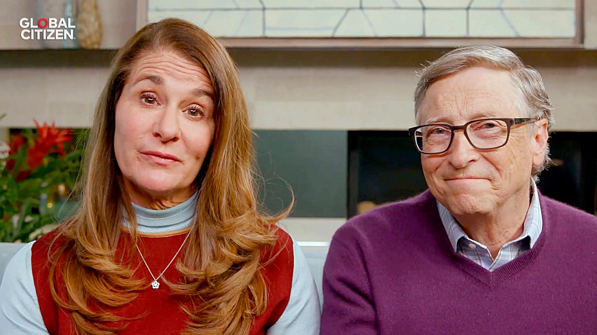 Melinda und Bill Gates