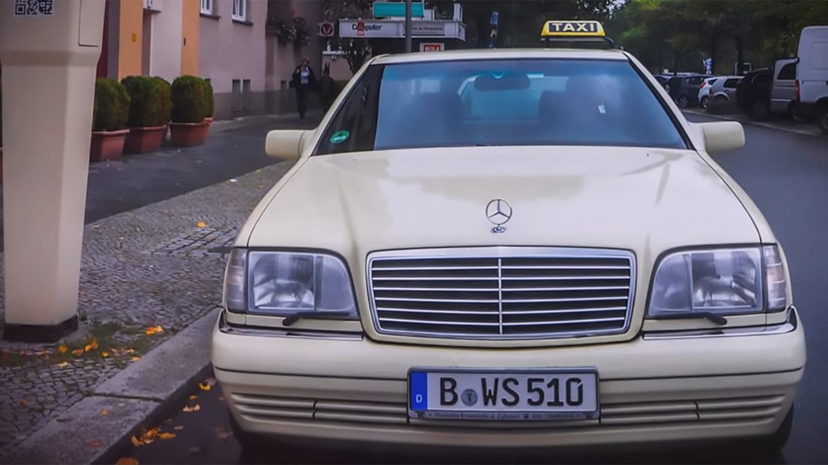 Dieser Mercedes S600 ist Berlins fettestes Taxi