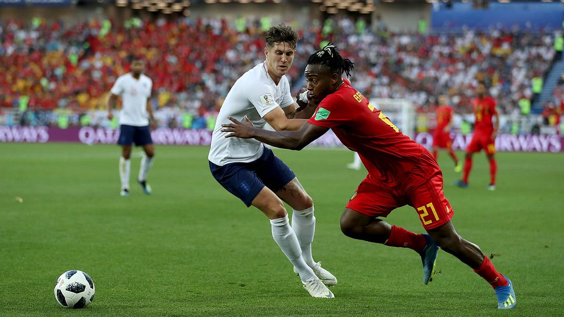 Belgischer Nationalspieler sorgt für lustigsten WM-Moment aller Zeiten Belgischer Nationalspieler sorgt für lustigsten WM-Moment aller Zeiten