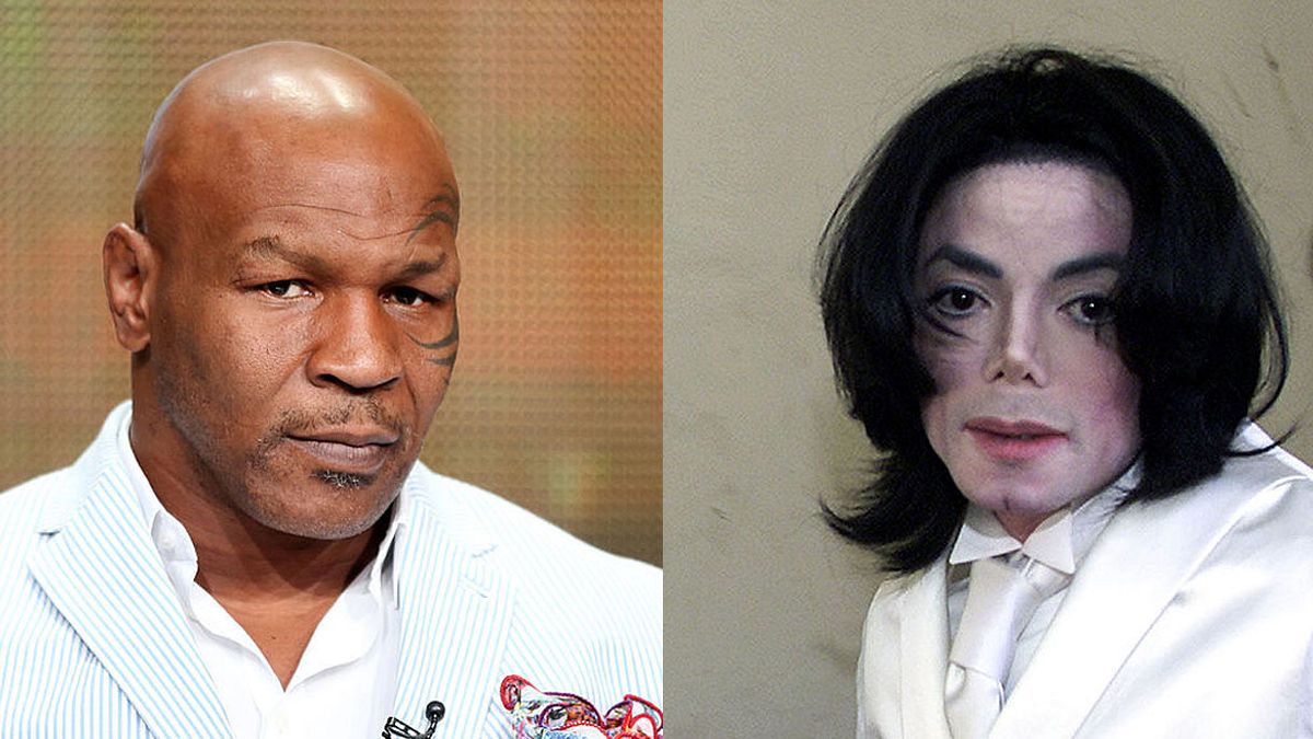 Mike Tyson hat sich zu Michael Jackson (†) geäußert (Collage).