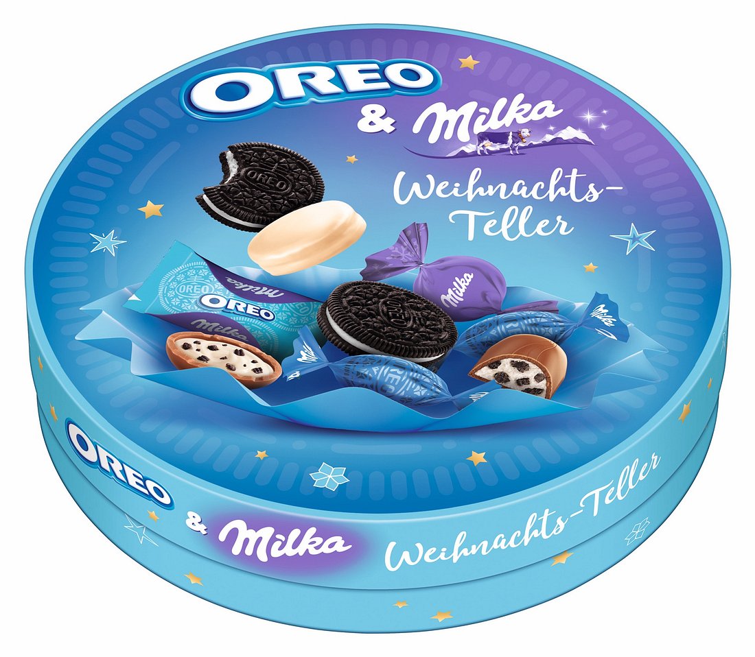Milka & Oreo Weihnachts-Teller Milka & Oreo Weihnachts-Teller