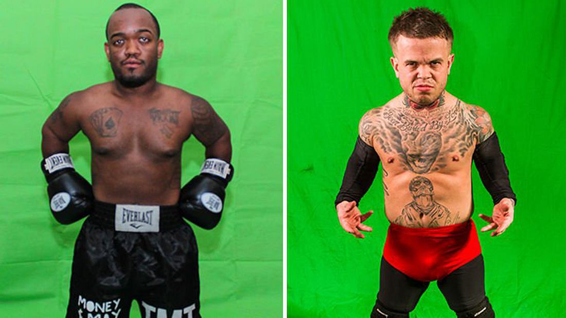 Mini-McGregor vs. Mini-Mayweather: Liliputaner-Boxkampf in Las Vegas