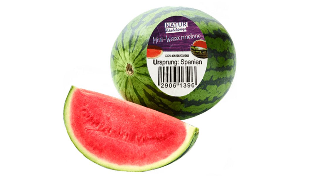 Mini-Wassermelonen von Aldi Nord Mini-Wassermelonen von Aldi Nord