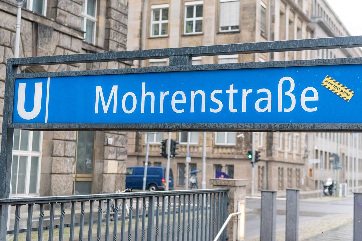 Die Mohrenstraße in Berlin