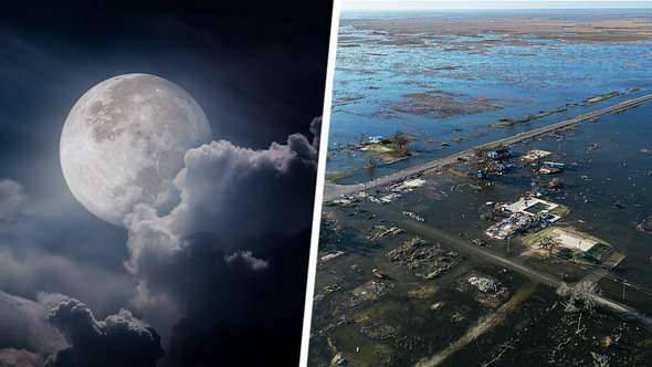 Wie sich der Mond auf Überschwemmungen auswirkt - Foto: iStock / kdshutterman / E4C  (Männersache Collage)