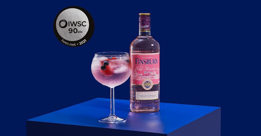 FINSBURY Wild Strawberry Gin Finsbury Wild Strawberry Gin