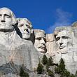 Mount Rushmore: die in Granit gemeiselten US-Präsidenten minus Trump - Foto: iStock/blackestockphoto 