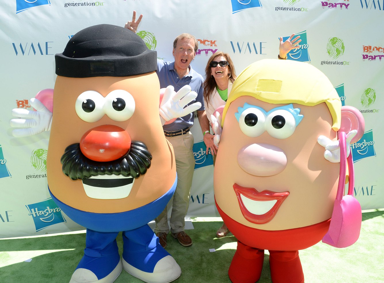 Mr. & Mrs. Potato Head in Lebensgröße
