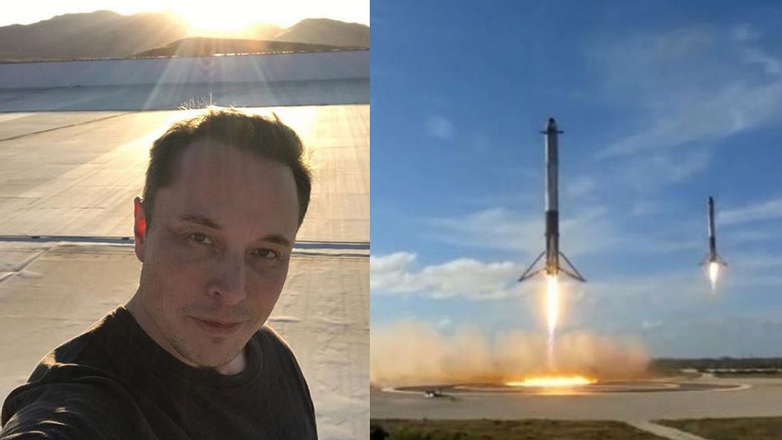 Elon Musk schießt Rakete ins All – inklusive Nachricht an Aliens