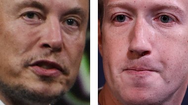 Elon Musk, Mark Zuckerberg - Foto: IMAGO / ABACAPRESS, Getty Images/	Drew Angerer 