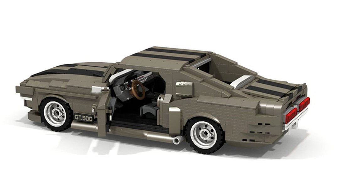 Der Shelby Mustang GT500 als Lego-Bausatz - Foto: Lego / Pix027