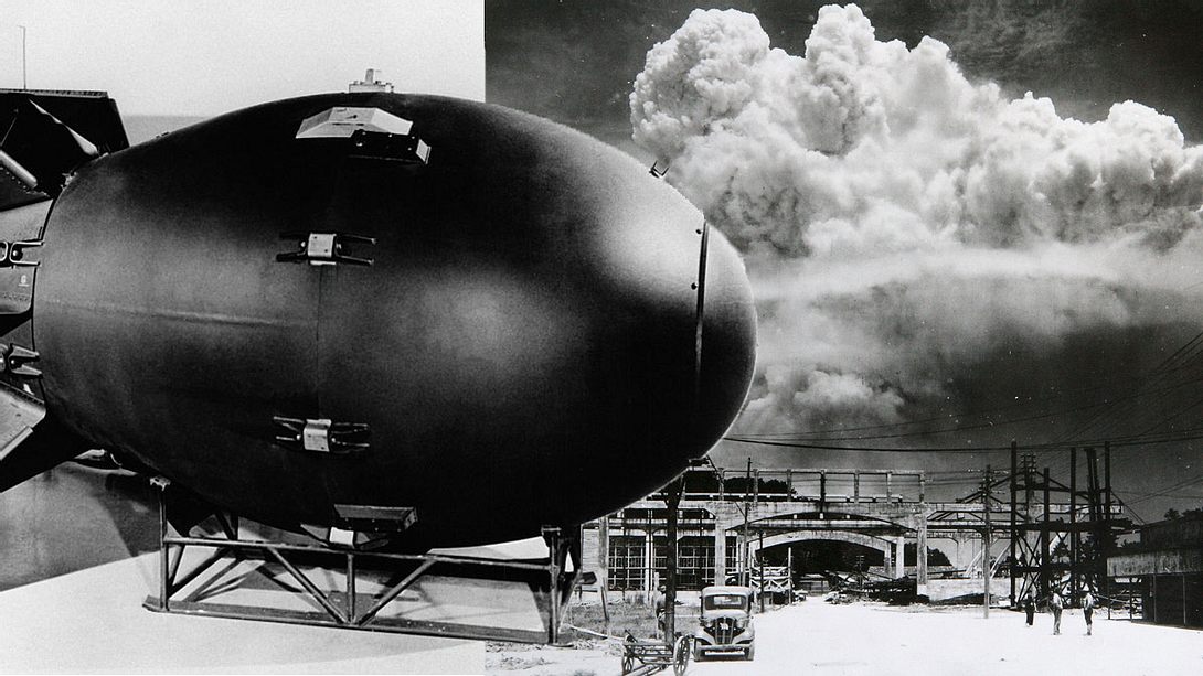 Fat Man wurde über Nagasaki abgeworfen - Foto: Getty Images