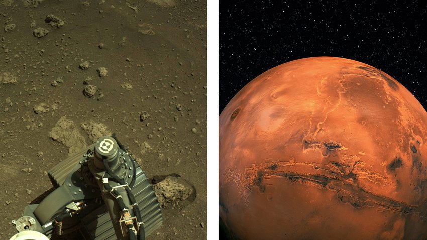 Der Mars - Foto: IMAGO / ABACAPRESS, iStock/24K-Production