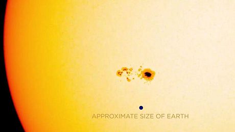 Die US-Weltraumbehörde NASA hat eine neue Gruppe von Sonnenlflecken entdeckt und warnt vor Sonneneruptionen - Foto: NASA